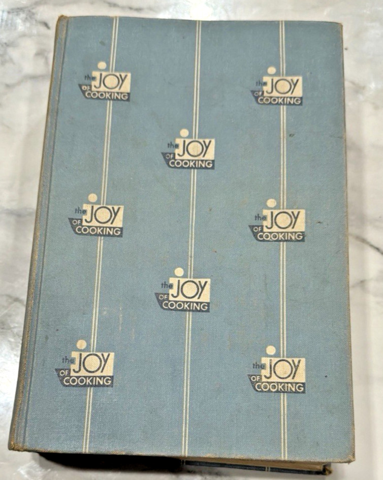 THE JOY OF COOKING Irma S. Rombauer 1931 Edition 1953 Printing Blue Hardcover