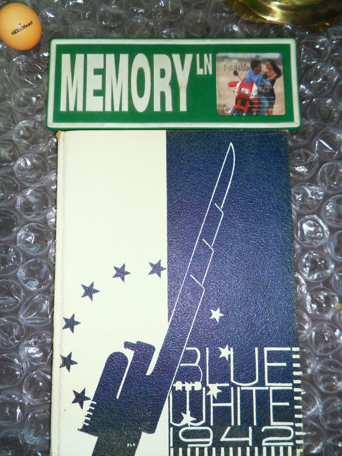 ORIGINAL 1942 STOCKTON HIGH SCHOOL YEARBOOK/ANNUAL/JOURNAL/STOCKTON, CALIFORNIA