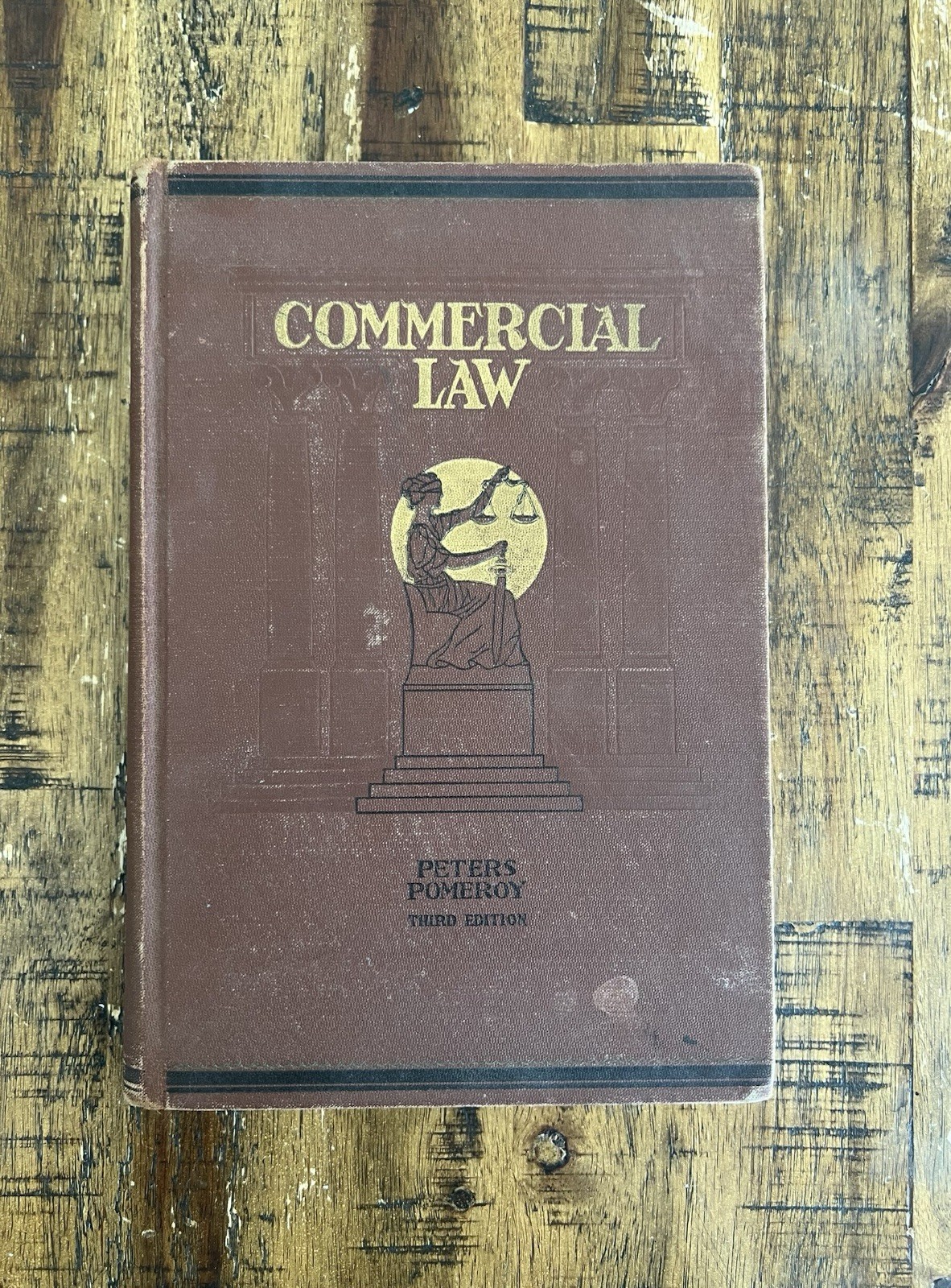 Commercial Law Peters Pomeroy Third Edition South-Western Publishing Co 1932 HC