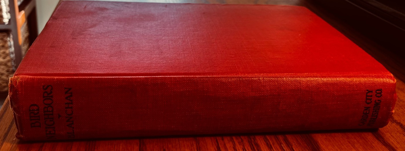 Bird Neighbors, Neltje Blanchan, VTG HC 1922, Illustrated