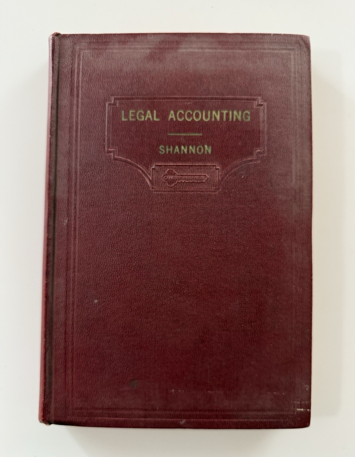 Legal Accounting William H. Shannon 1951 West Publishing Vintage Law Book