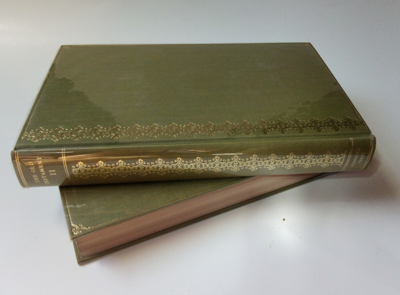 THE HOLY BIBLE: AUTHORIZED OR KJV OF 1611, NONESUCH PRESS, 2 VOLUMES 1963