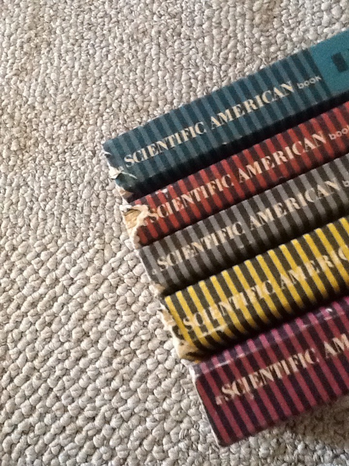 Boxed Set 5 Simon Schuster Scientific American Books; Science Chemistry Earth