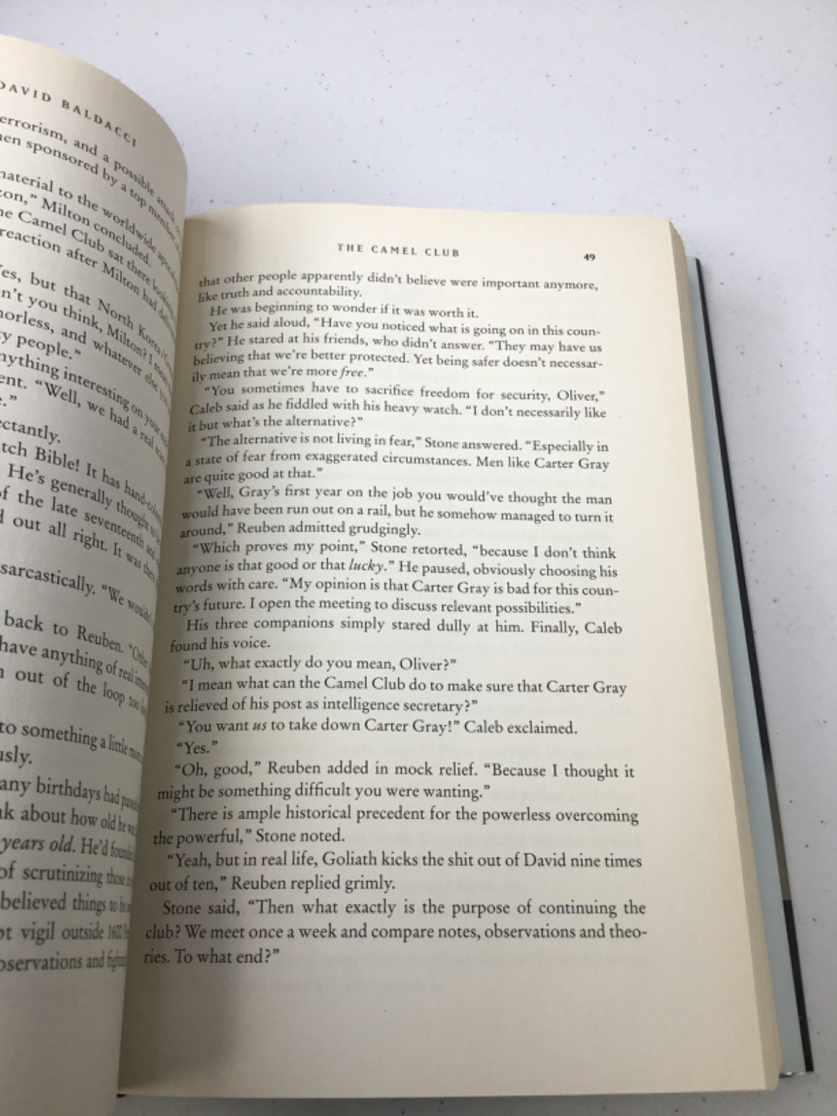 David Baldacci Books (2). 2005-2006 HCDJ+Mylar, 1st Edition & Printing, Signed
