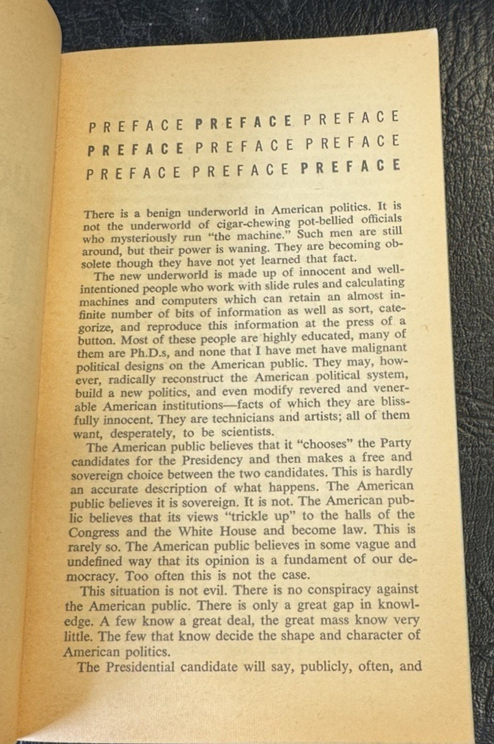 The 480 by Eugene Burdick First Dell Printing 1965 PB Unread