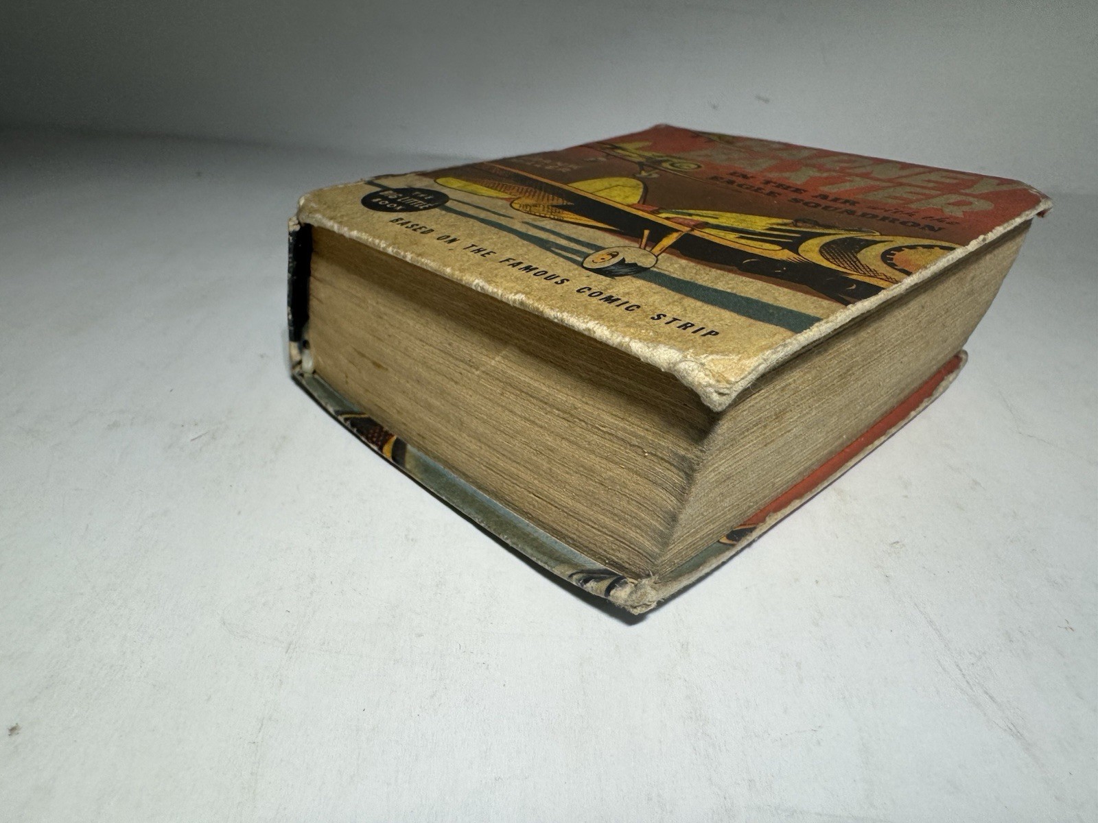 Barney Baxter Eagle Squadron 1938 Big Little Book Whitman Aviation Comic Vintage