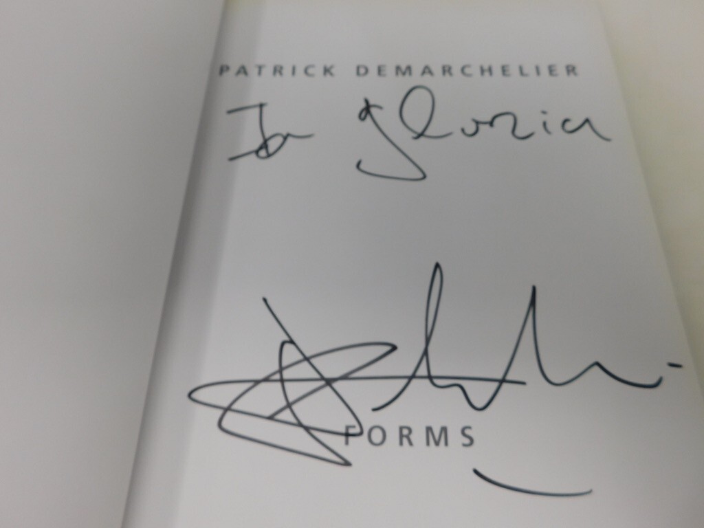 Patrick Demarchelier FORMS hardcover Rizzoli Signed autographed with dust jacket
