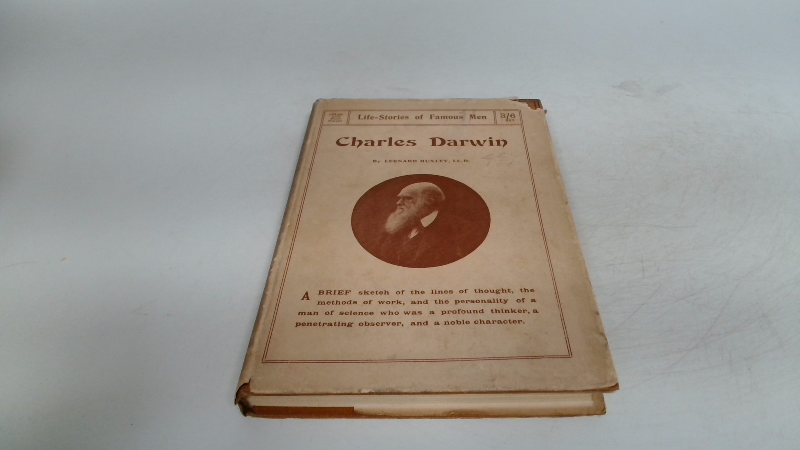 Charles Darwin, Leonard Huxley, Watts and Co, 1921, Hardcover