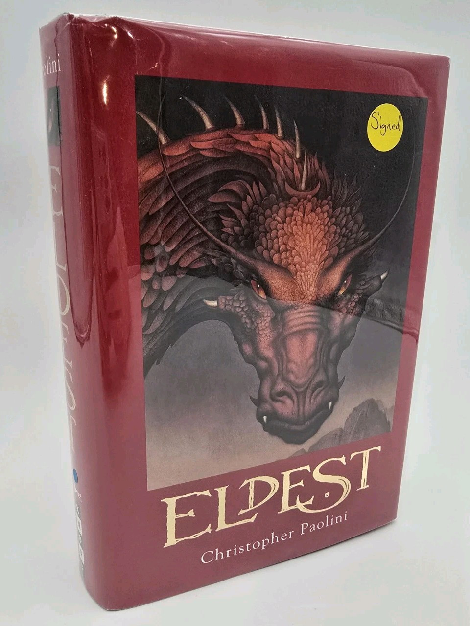 SIGNED~Eldest by Christopher Paolini, 1st Edition, 1st Printing, HC DJ