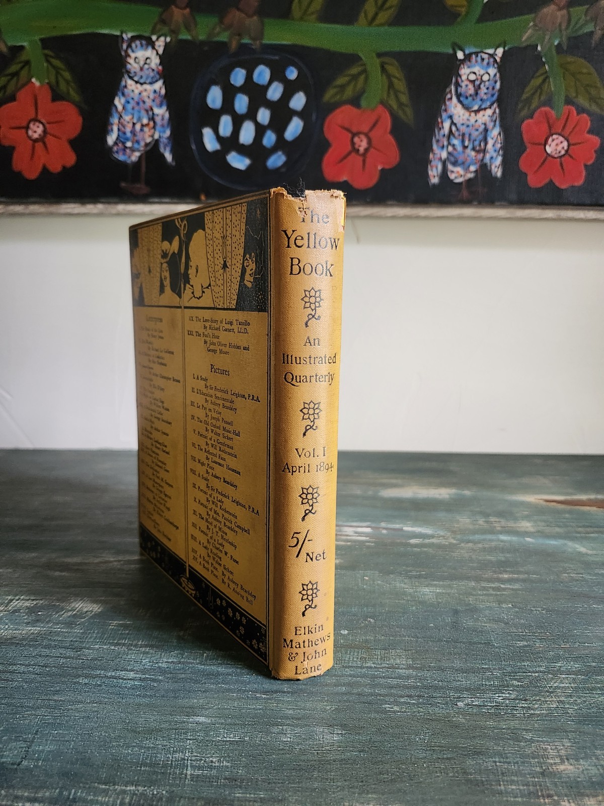 The Yellow Book • Volume I • April 1894 • Illustrated • Beardsley Beerbohm James
