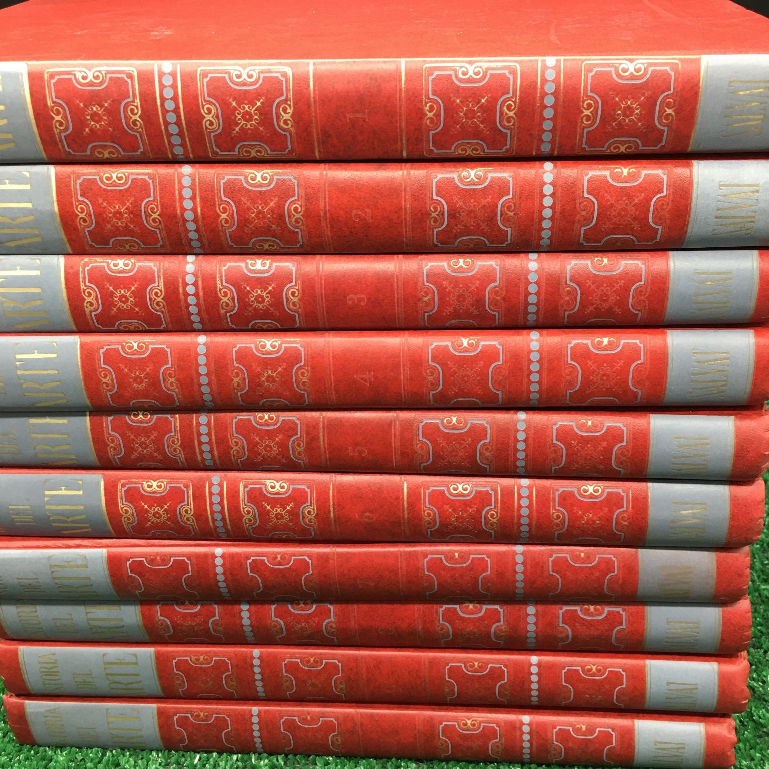 Historia del Arte 10 Volumes Salvat Editores 1970 Spanish Art History Book