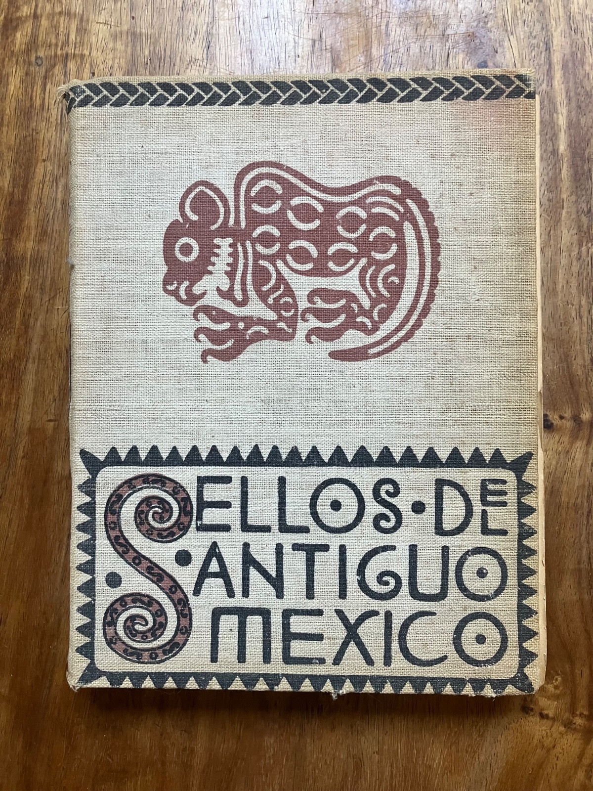 Jorge Enciso. Sellos del Antiguo Mexico First Printing 1947 Rare/Scarce Art Book
