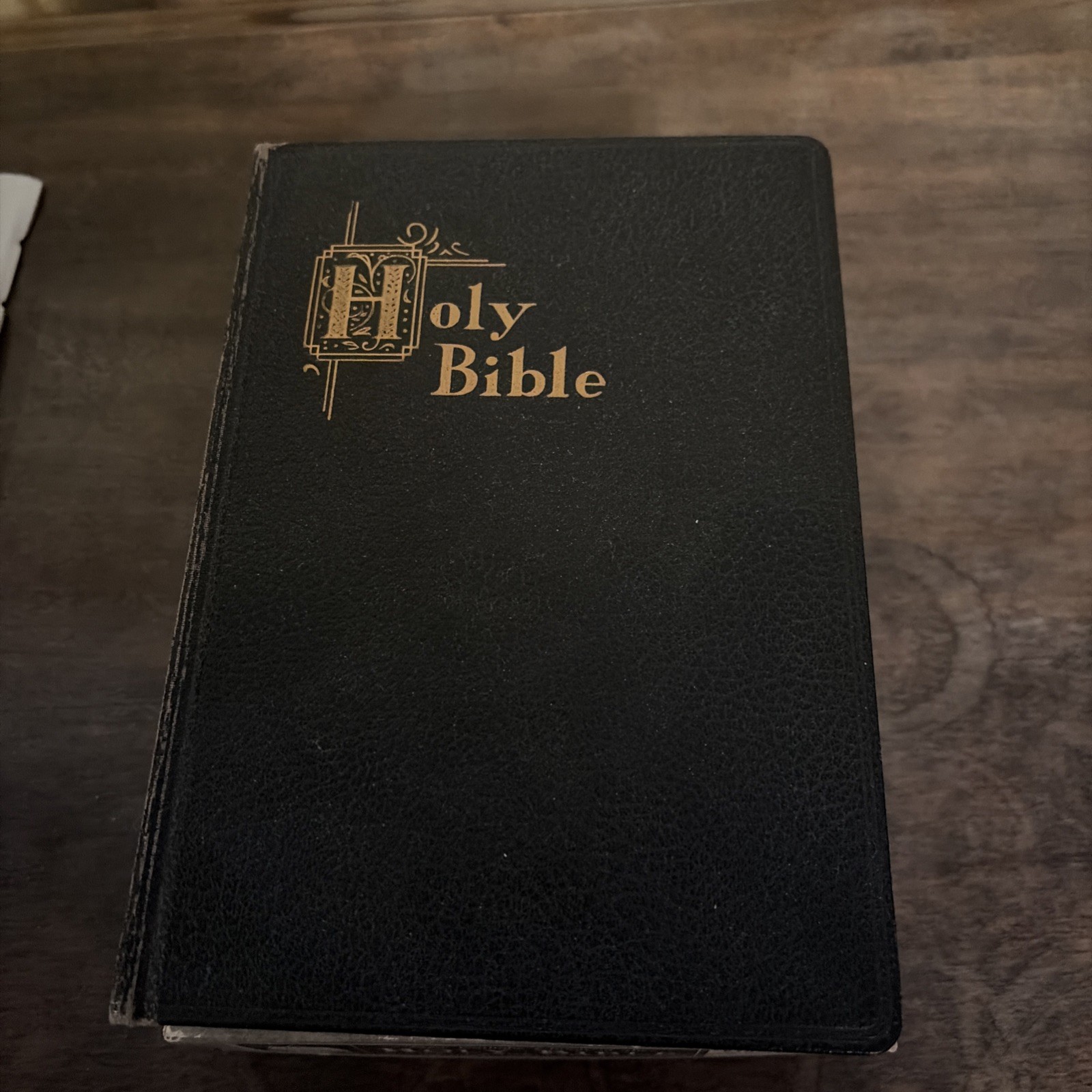 THE HOLY BIBLE New Catholic Edition Illustrated 1962 Hardcover New And Old