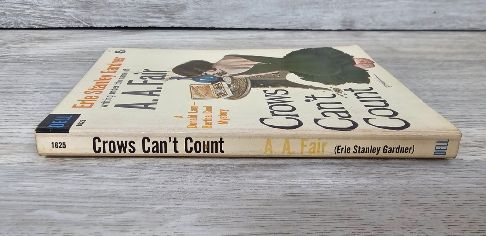 A A Fair (Erle Stanley Gardner) Crows Can’t Count ,Dell 1625 super copy!