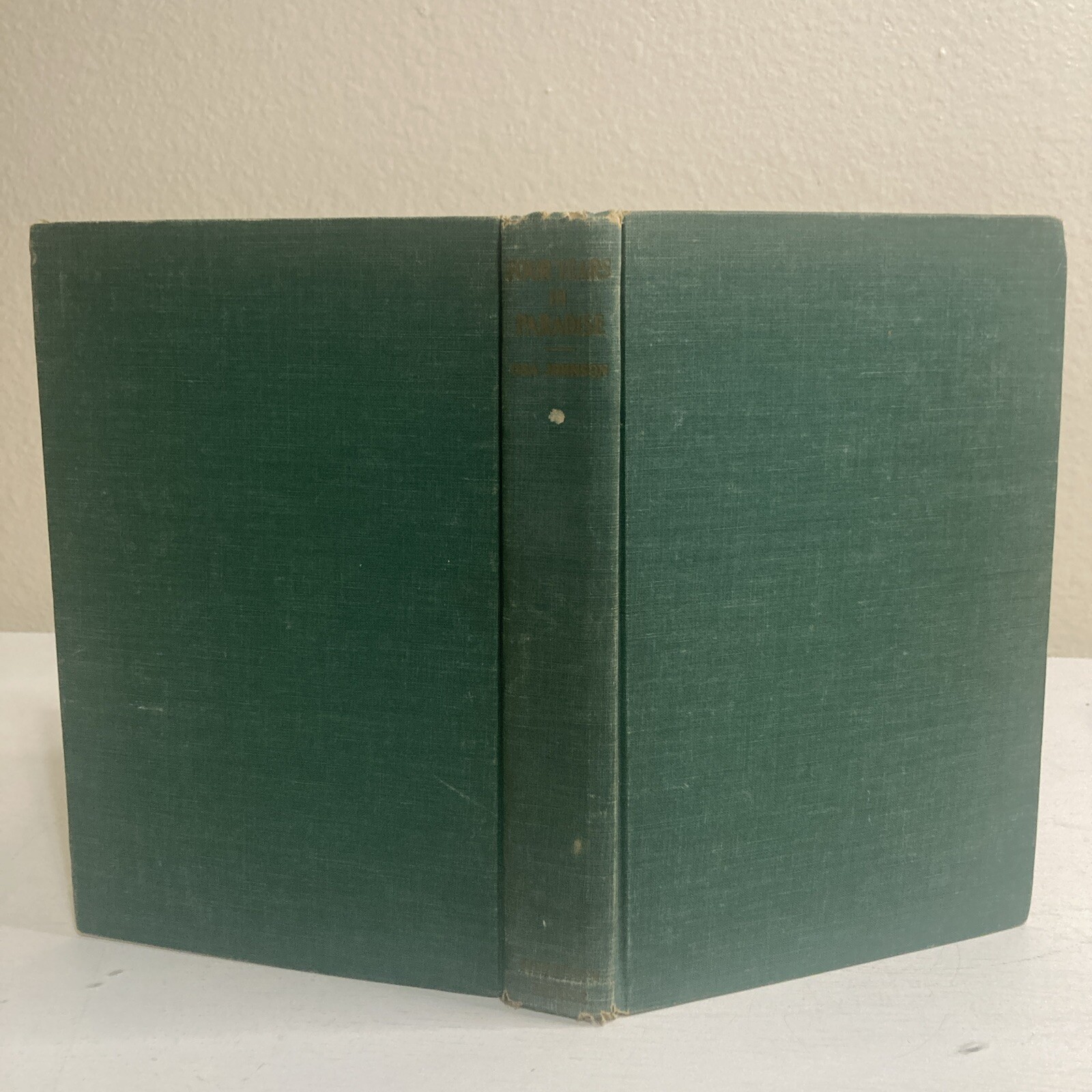 Four Years In Paradise By Osa Johnson 1944 Hardcover Book Halcyon House Publishi