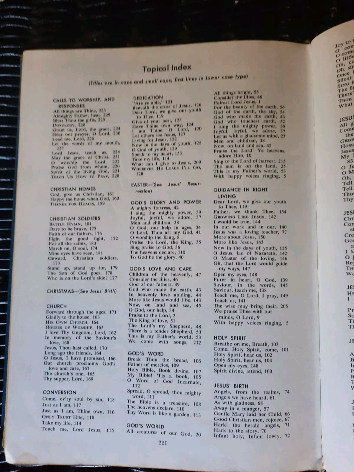 Junior Hymnal Broadman Press 1964