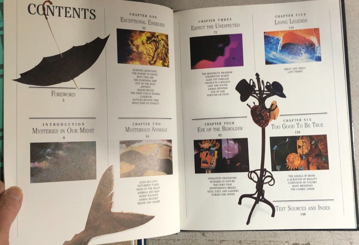 BIZARRE PHENOMENA (1992) large illustrated Reader’s Digest hardcover book