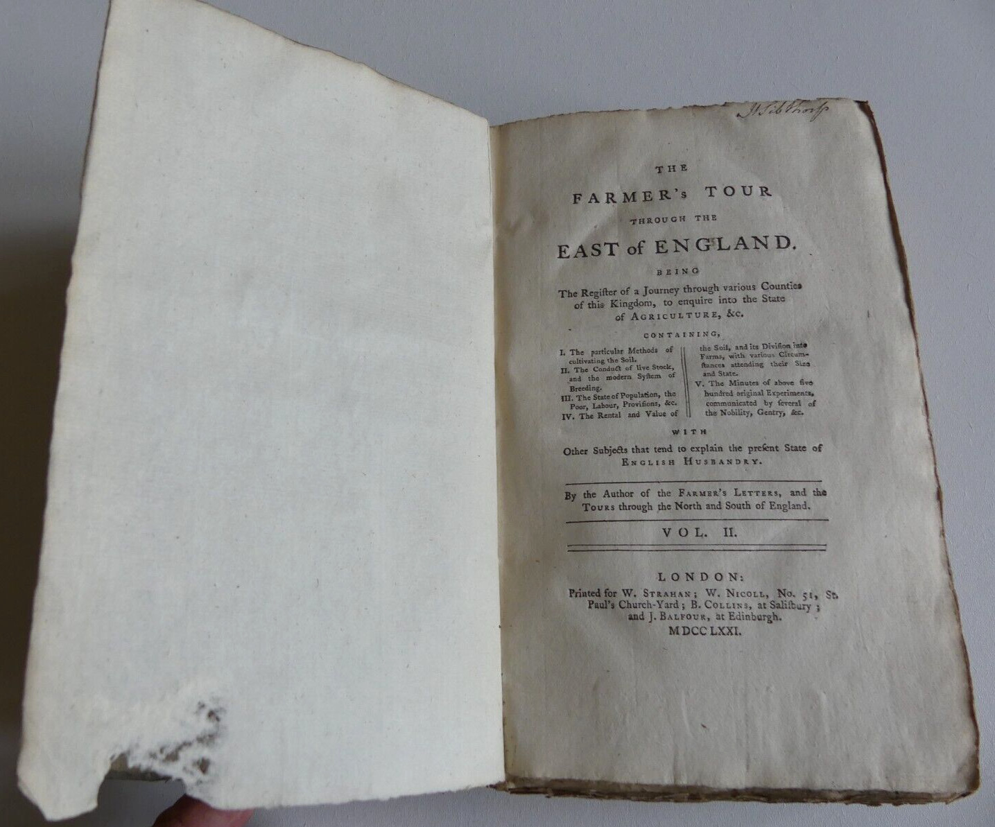The Farmer’s Tour Through East England 1771 4 Volumes Arthur Young 29 Engravings