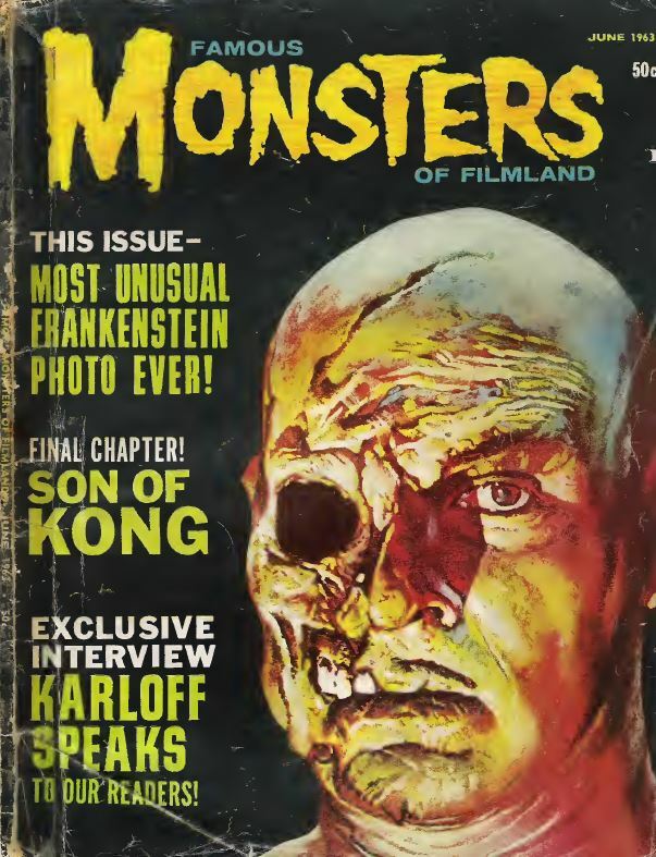 FAMOUS MONSTERS OF FILMLAND 225 Unique Issue Collection On USB Thumb Drive