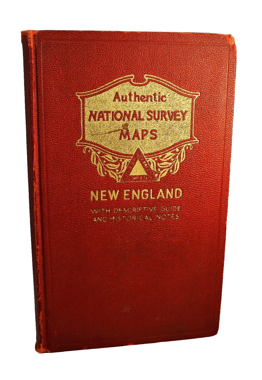 The Authentic Map of New England Maine Vermont New Hampshire Massachusetts Conn.