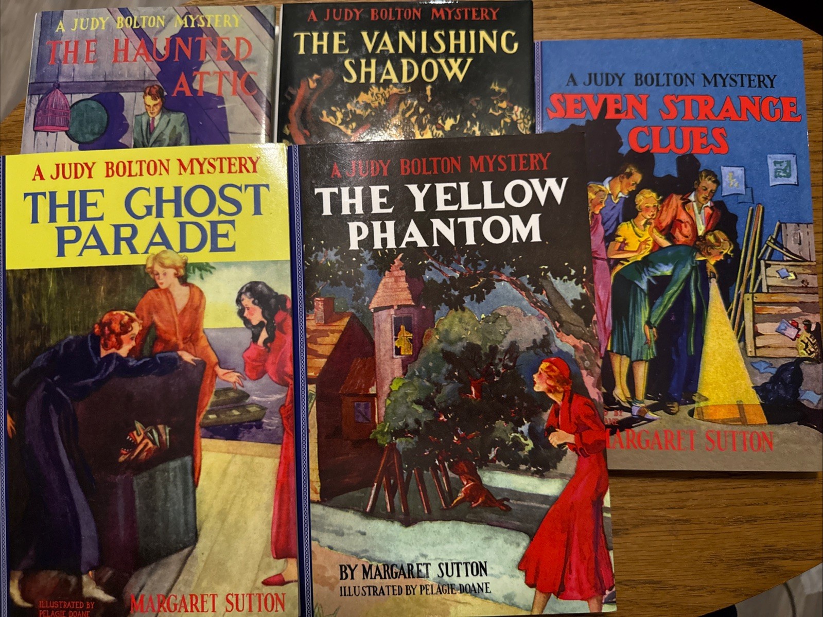 Judy Bolton Mystery Book Set, 2 HCDJ Applewood, 3 Paperback Set 4,5,and 6