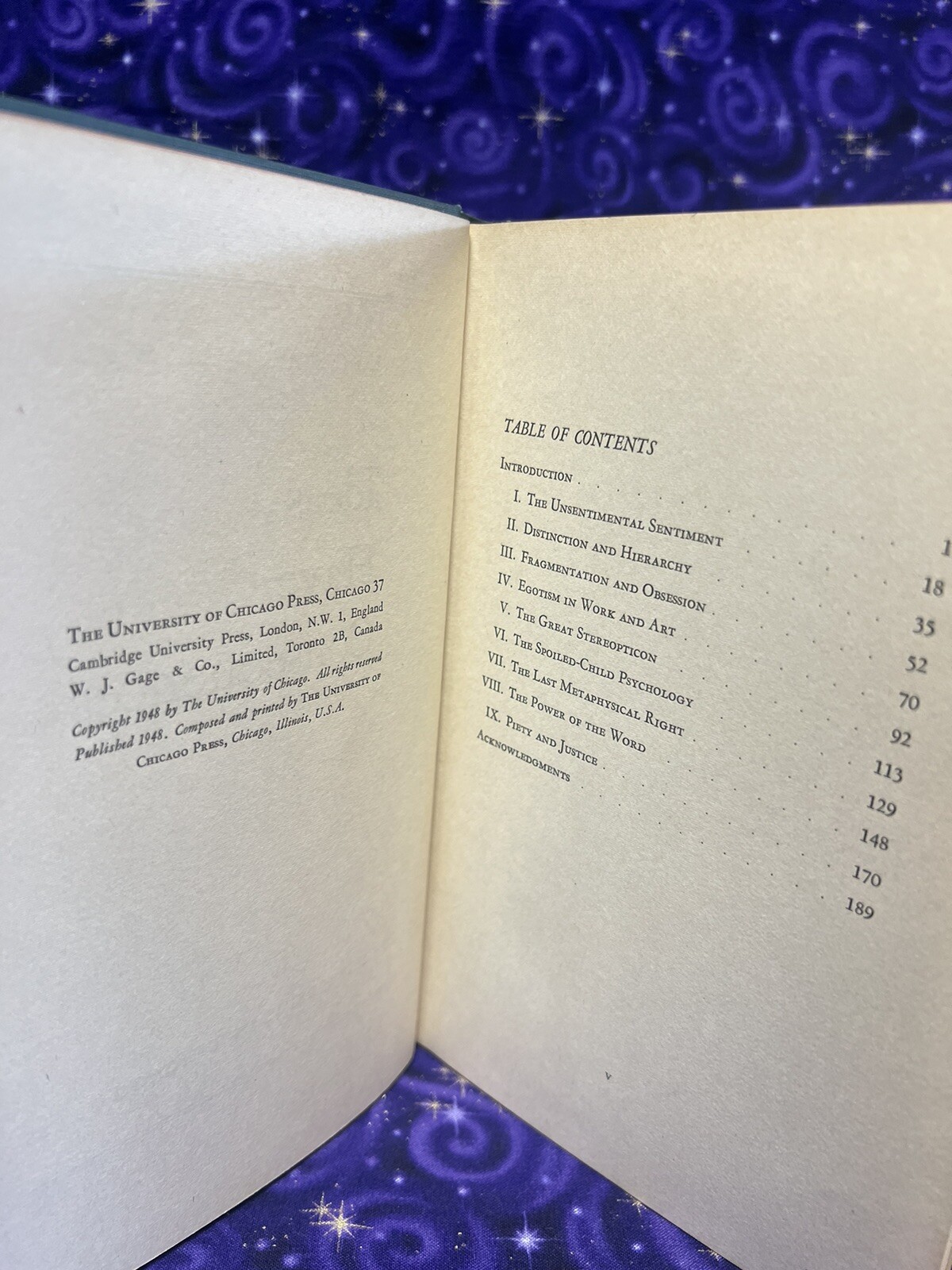Ideas have Consequences by Richard Weaver First Edition (Hardcover w/o DJ, 1948)