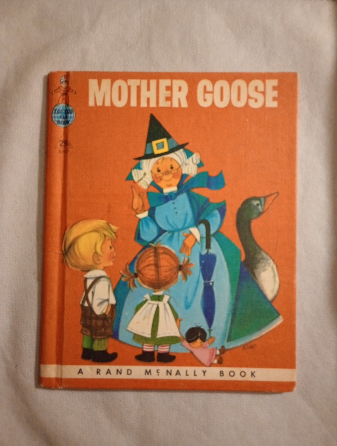 Mother Goose by Anne Sellers Leaf (1958 Hardcover) Tip Top Elf Book #8647