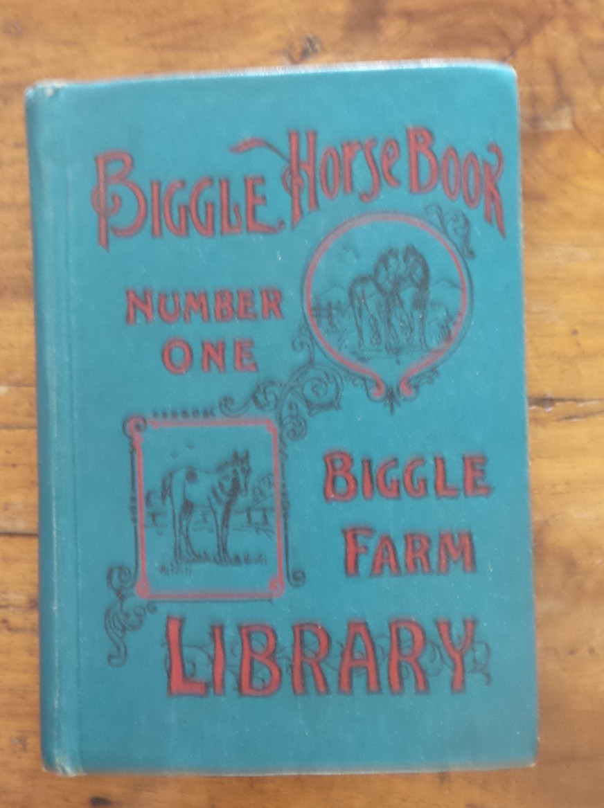 1906 Book BIGGLE HORSE BOOK #1, Jacob Biggle