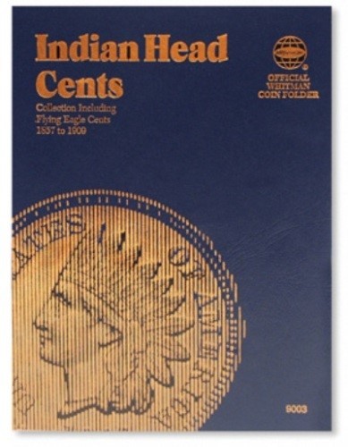 WHITMAN COIN FOLDER # 9003 INDIAN HEAD CENTS