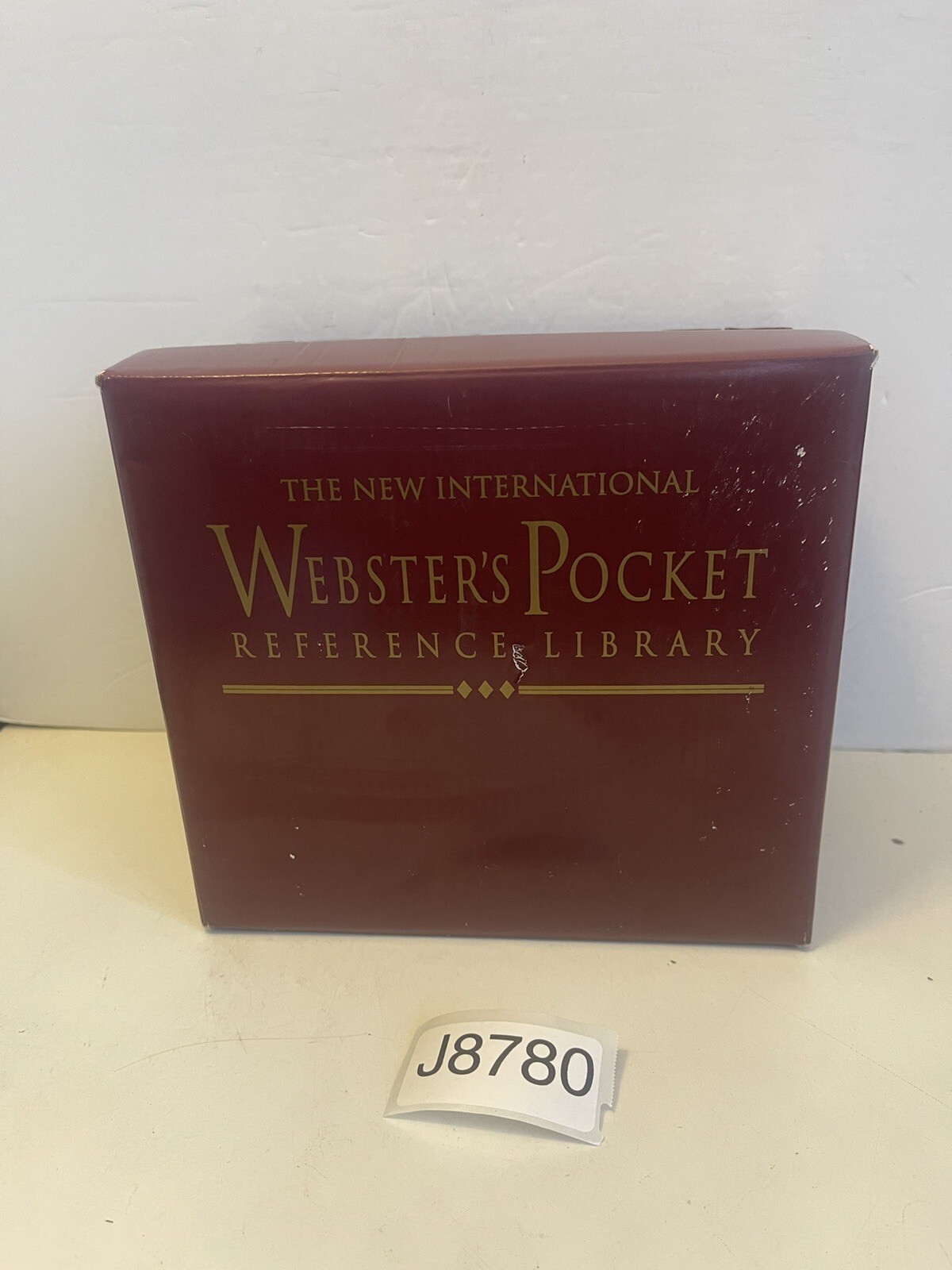 WEBSTER NEW INTERNATIONAL POCKET LIBRARY SET OF 8 BOXED 1998 TRIDENT PRESS