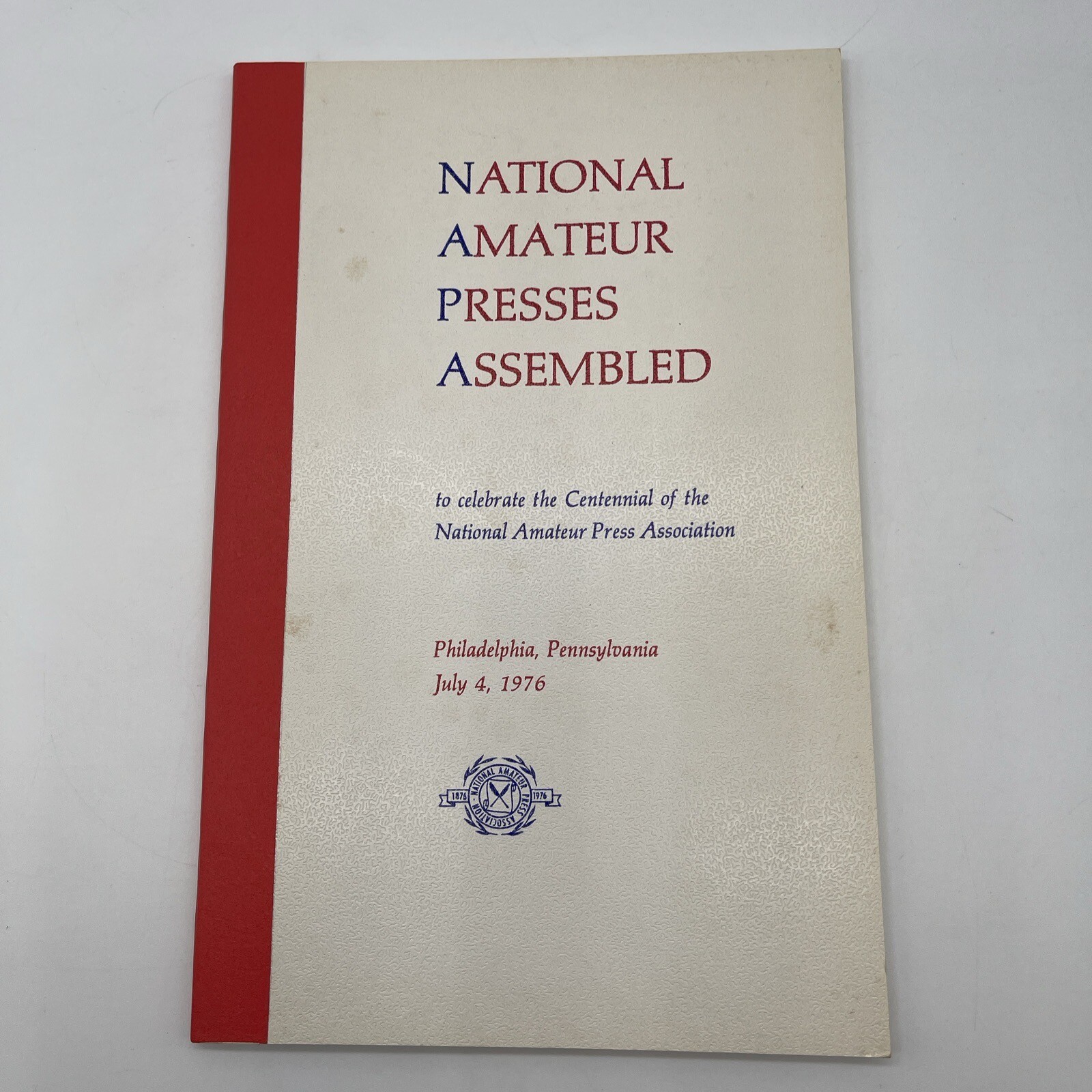 National Amateur Presses Association Centennial Philadelphia, PA 1976 Botterill