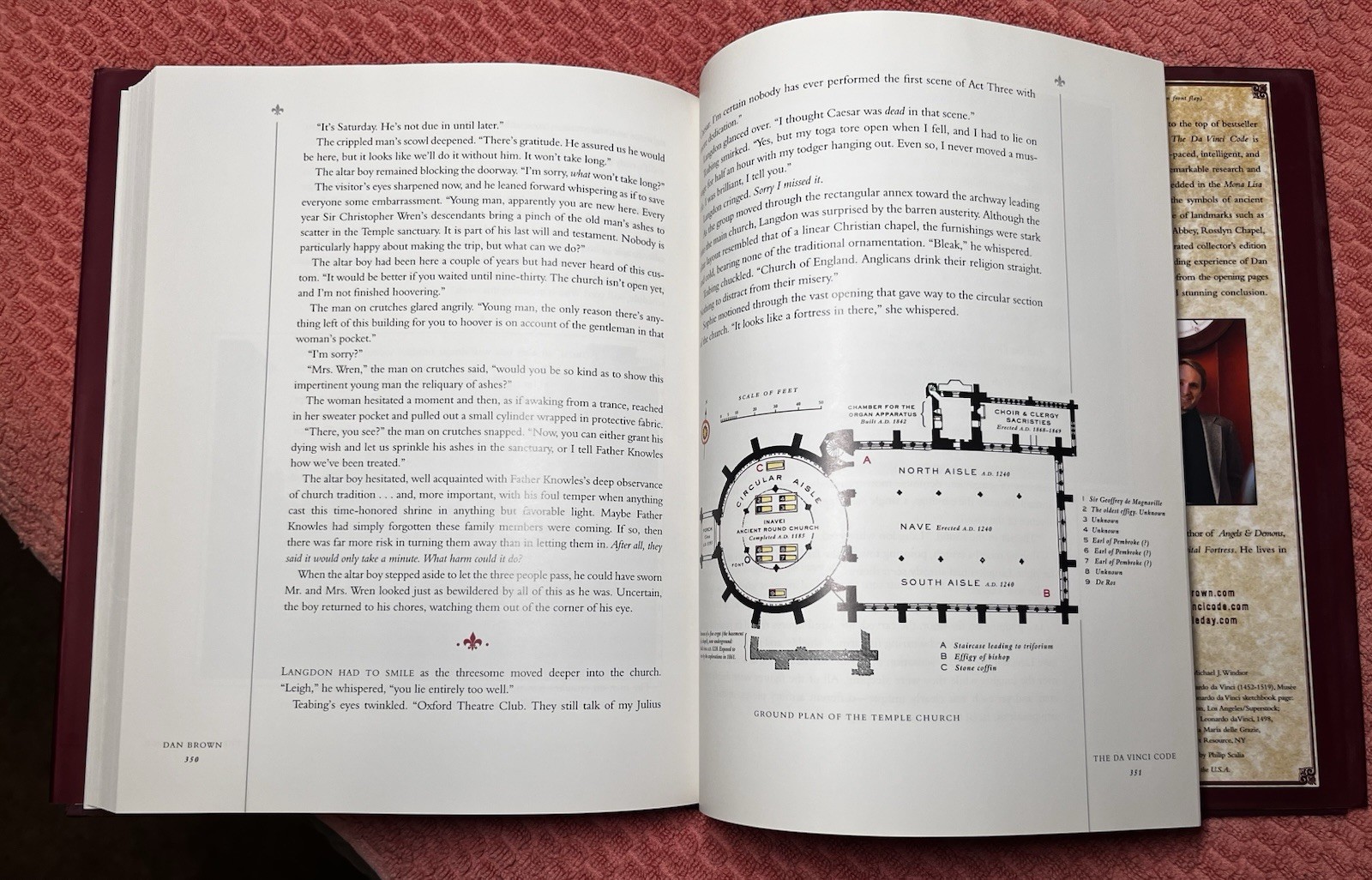 The DaVinci Code Dan Brown Special Illustrated 1st Ed HC/DJ!