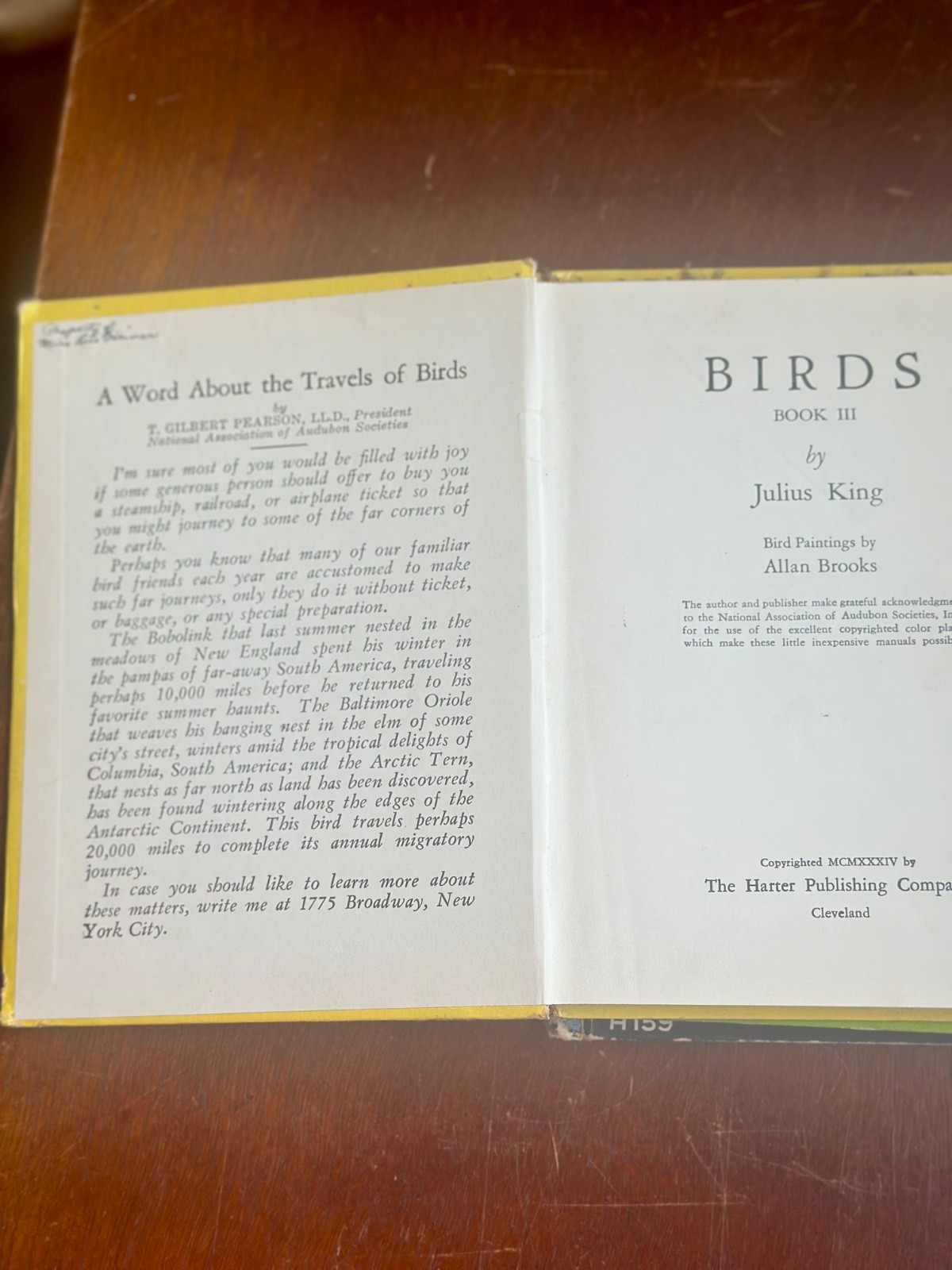 TALKING LEAVES / WILDFLOWERS / BIRDS III – Julius King 1934 Lot Of 3 Bks
