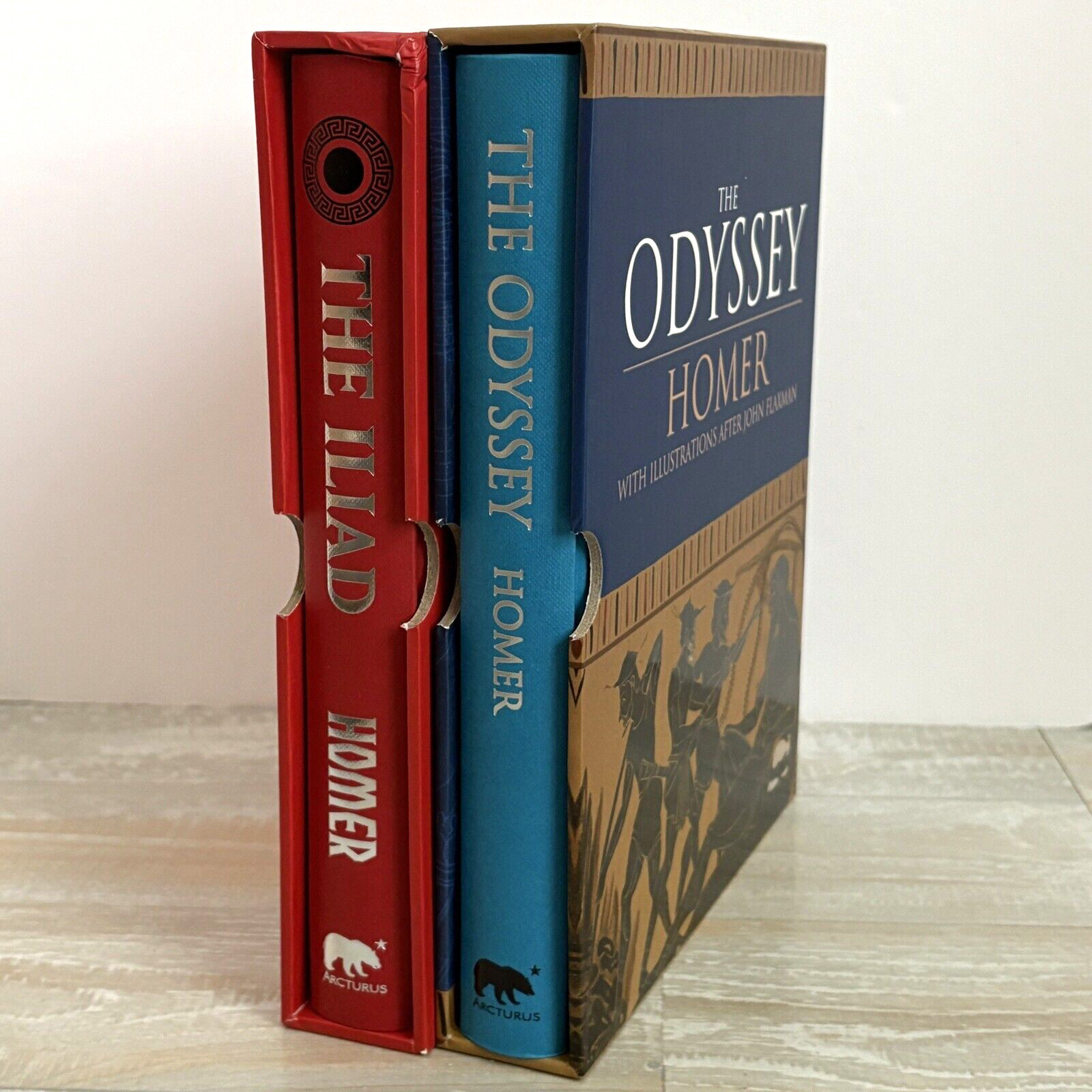 The Iliad & The Odyssey Homer Boxed Sleeve Hardcover Set 2019