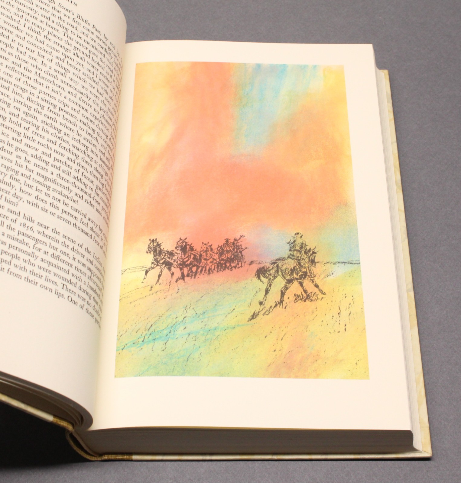 Mark Twain Roughing It 1972 Limited Editions Club LEC Signed by Noel Sickles