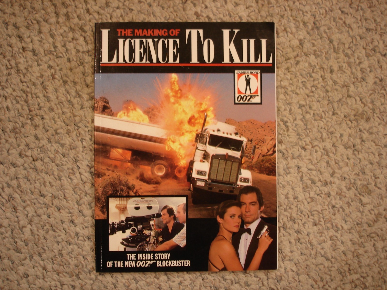 The Making Of A Licence To Kill movie tie in trade paperback 1989 James Bond 007