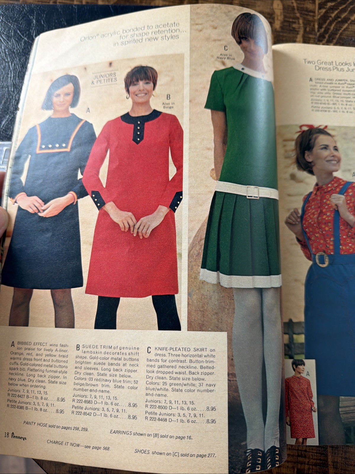 Penneys Fall & Winter Catalog 1968 Vintage 943 Pages