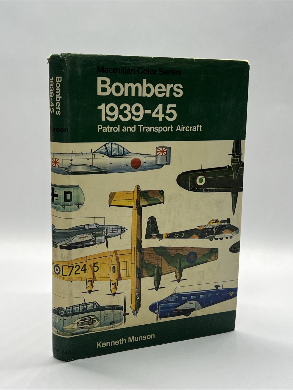 Macmillan Color Series Bombers 1939-45 Patrol And Transport Aircraft Munson