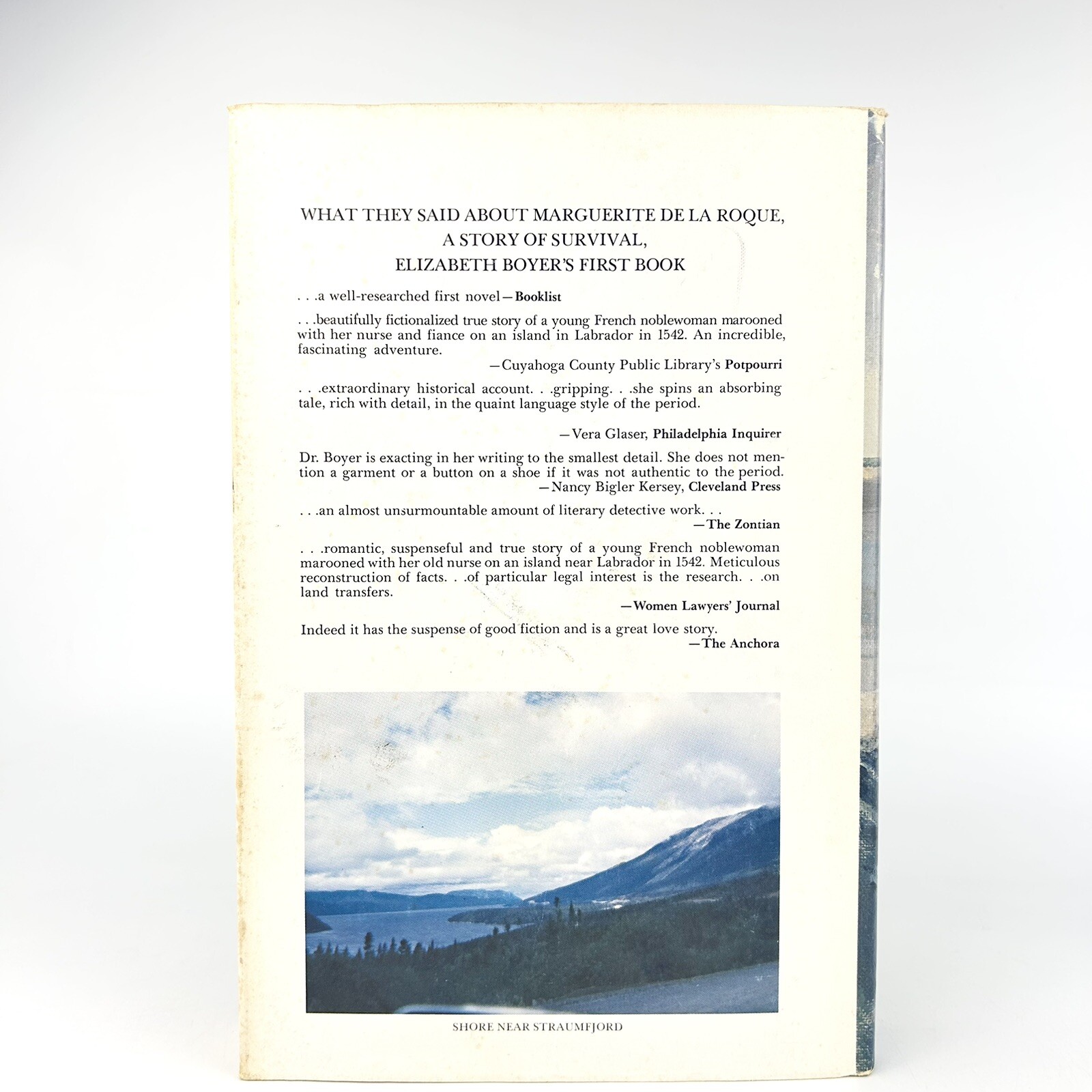 Freydis And Gudrid Elizabeth Boyer Signed First Edition Hardcover
