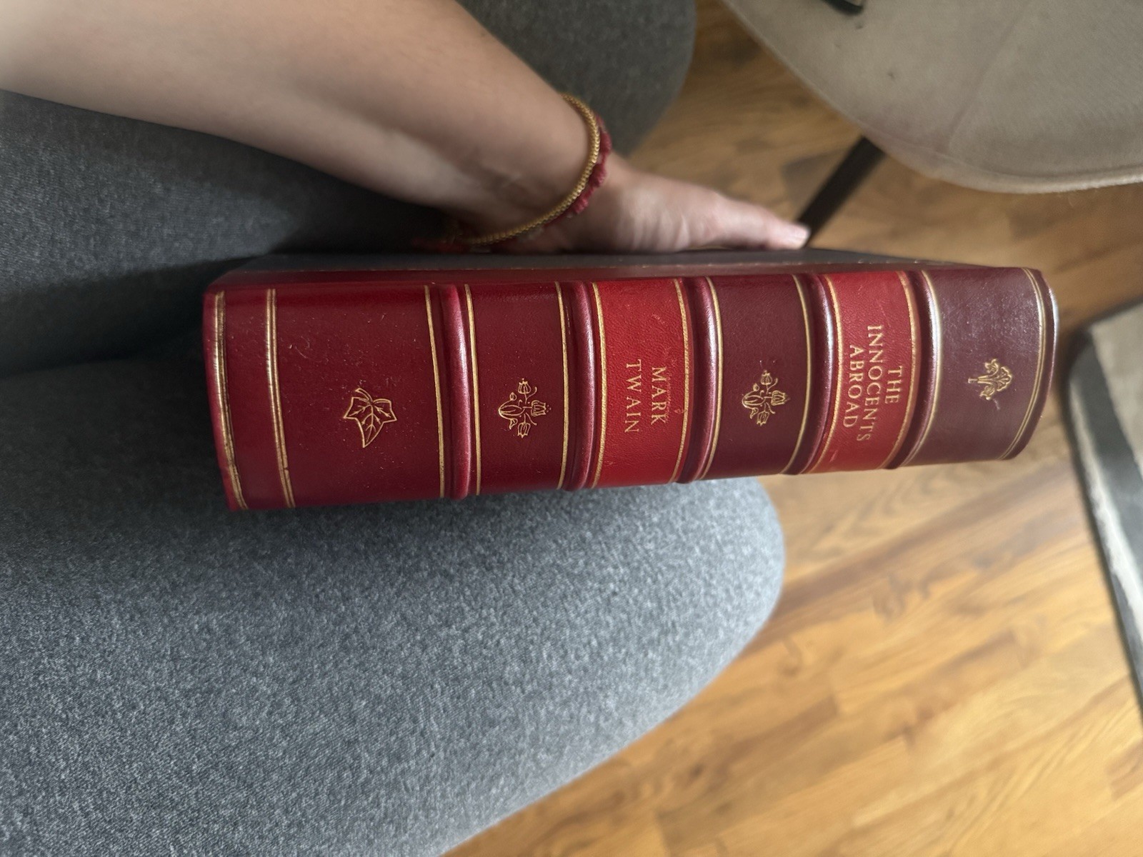 Mark Twain THE INNOCENTS ABROAD 1869 1st Edition First Issue Rebound Illustrated