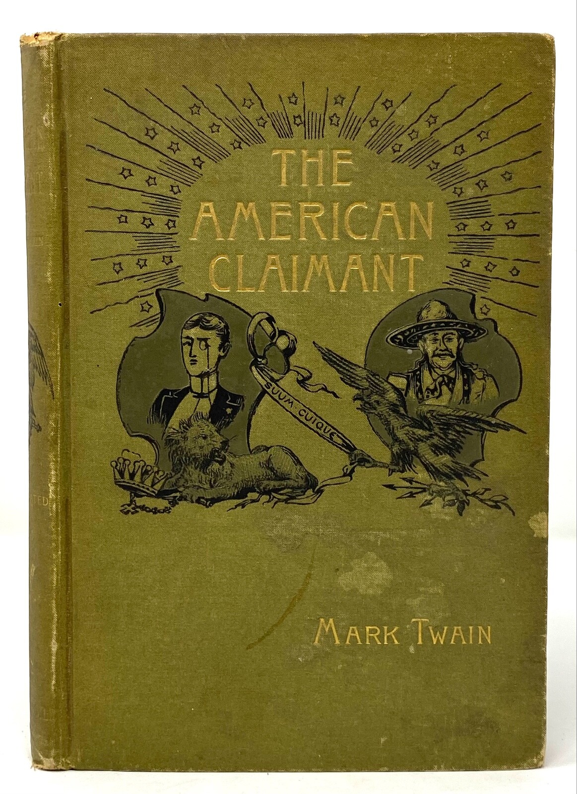 Mark Twain – The American Claimant – HC 1st 1st – Author Tom Sawyer / Huck Finn