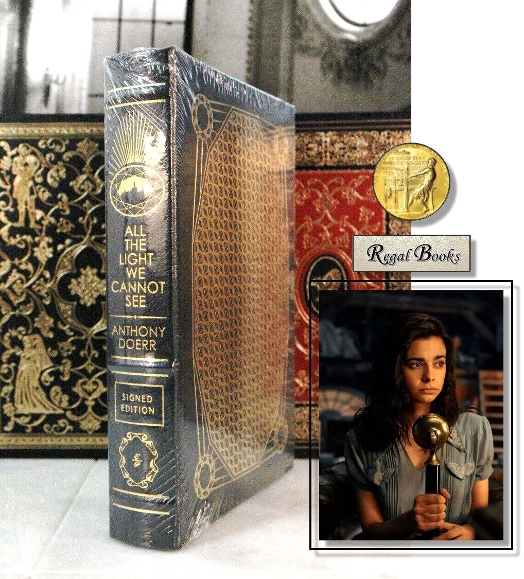 ALL THE LIGHT WE CANNOT SEE Doerr PULITZER- Easton Press?SIGNED? SEALED w/ BOX