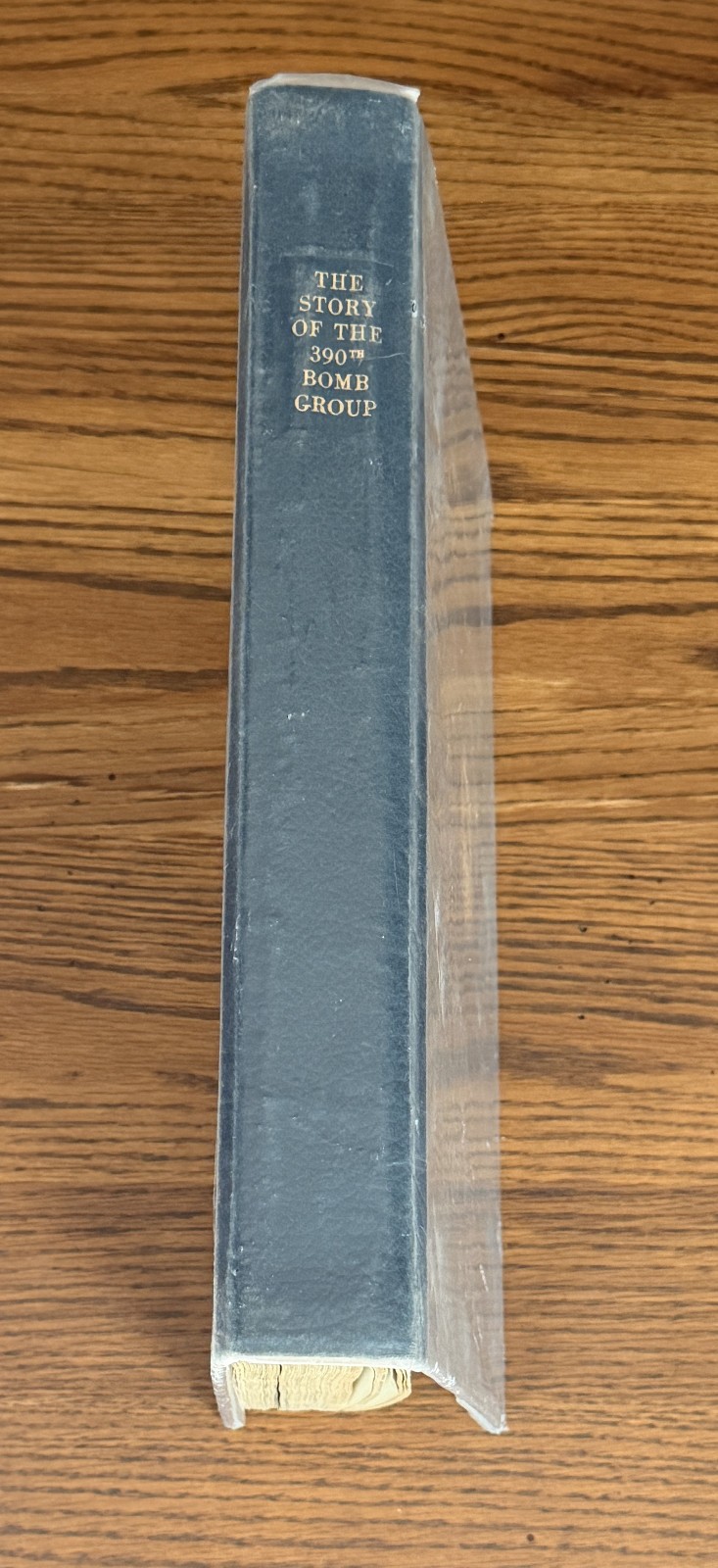 THE STORY OF THE 390th BOMBARDMENT GROUP VTG 1947 MILITARY WAR BOOK w PROVENANCE