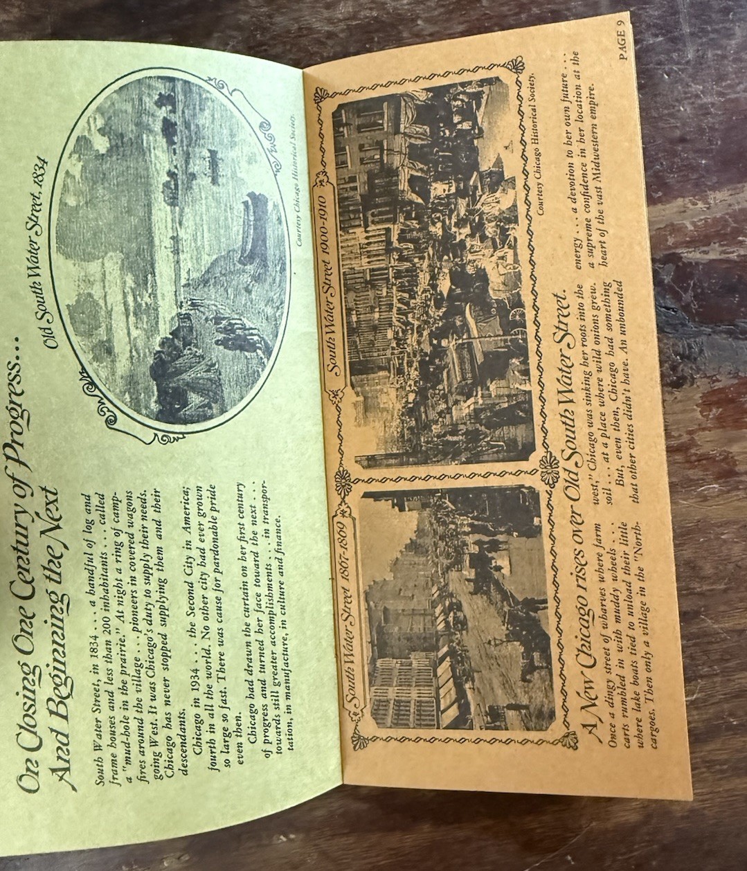 F1-5 CHICAGO “The I Will City” Brochure 1971 Great Illustrations Vintage