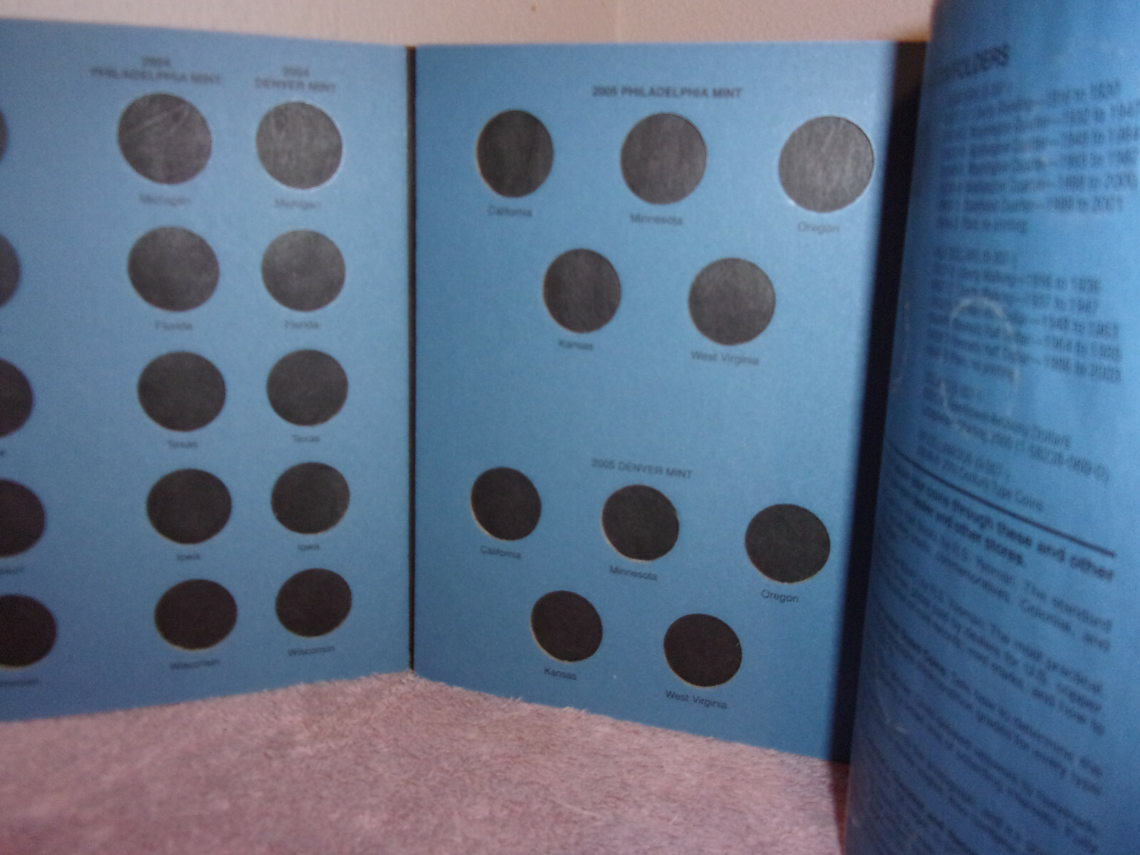 Statehood Quarters : Collection 2002-2005 by Whitman Coin Products Staff…