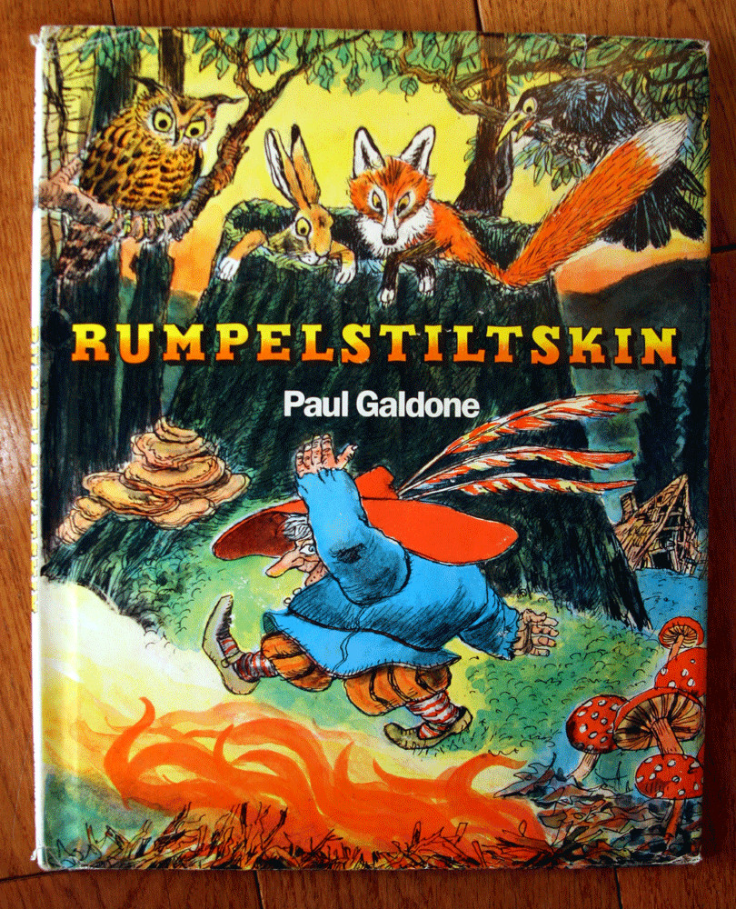 RUMPELSTILTSKIN – Paul Galdone 1985 HC/DJ Clarion Books FIRST EDITION Fairy Tale