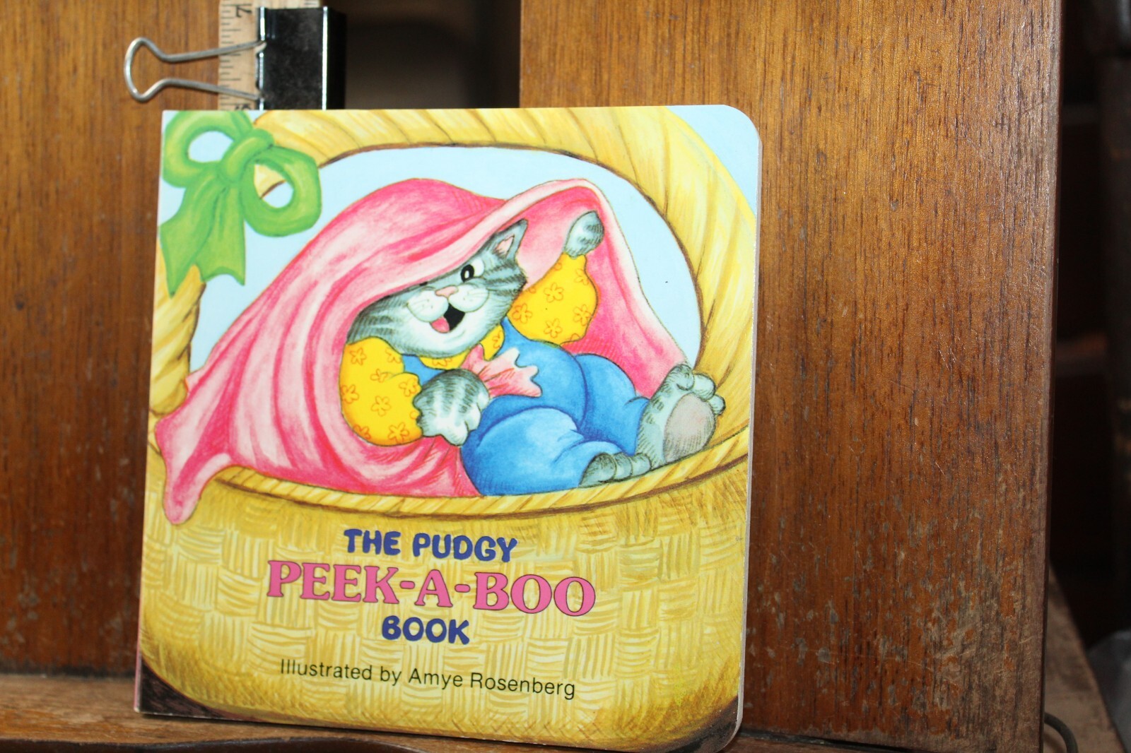 The Pudgy Peek-A-Boo Book Amye Rosenberg Children’s Board Book Dolly Imagination