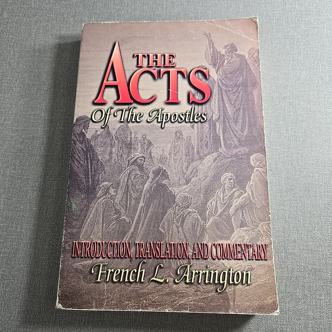 The Acts Of The Apostles By French Arrington 1998 Vintage Trade Paperback Book
