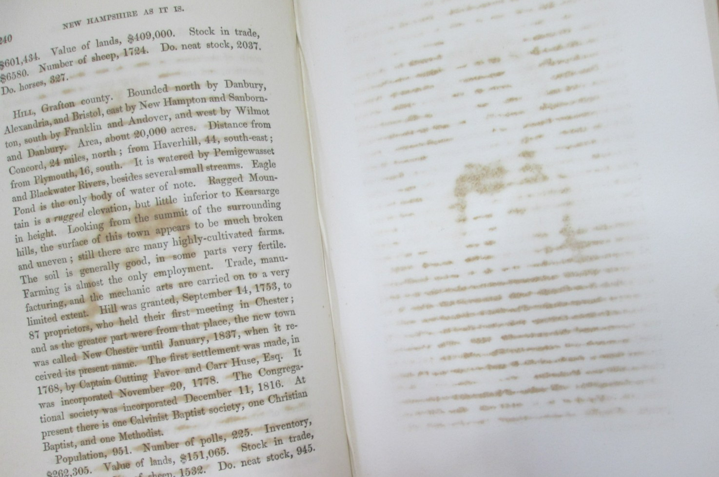 1855 New Hampshire As It Is In Three Parts First Edition By Edwin A Charlton