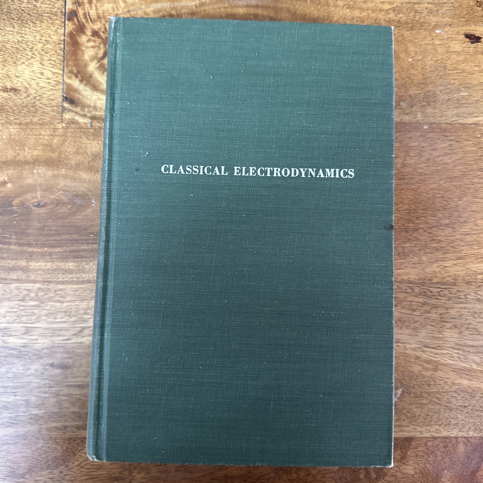 Classical Electrodynamics by Jackson HC 1965 1st ed 4th Printing Pub John Wiley